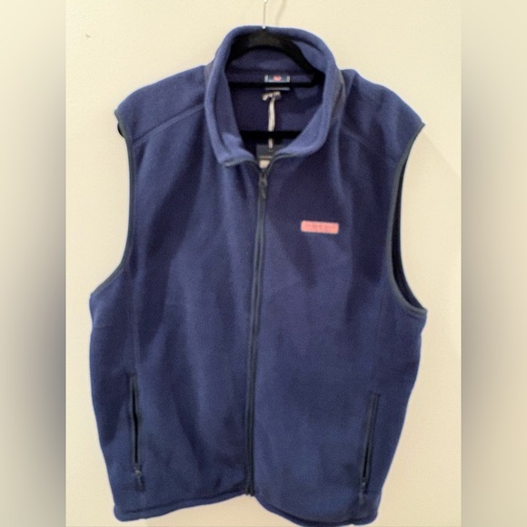 Men's Vinyard Vines XL Harbor Vest- Navy Blue. Brand new with tags - Picture 2 of 8
